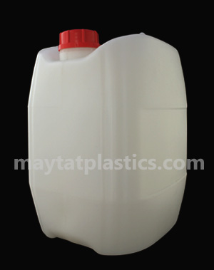 10 Litre Jerrican (Jerry Can) with Handle, HDPE