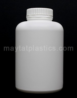 1 Litre Round Container, HDPE