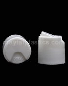 24/410 Disc Top Smooth, White