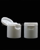 27/000 Flip Top Snap-on Cap Gloss, White