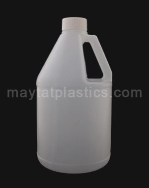 2 Litre Round Bottle with Handle, HDPE