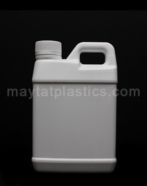 1 Litre Flat Bottle with Handle