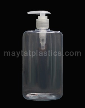 500ml Flat Bottle, PVC