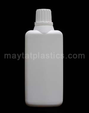 250ml Square Bottle, HDPE
