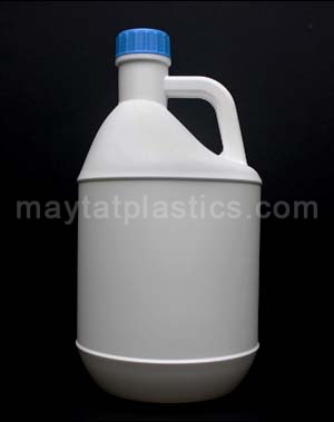 3.4 Litre Round Bottle with Handle, HDPE