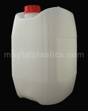 25 Litre Jerrican (Jerry Can) with Handle, HDPE
