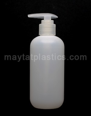238ml Round Shoulder Bottle, HDPE