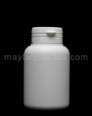 100g Round Medical Bottle, HDPE