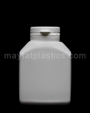 100g Square Medical Bottle, HDPE